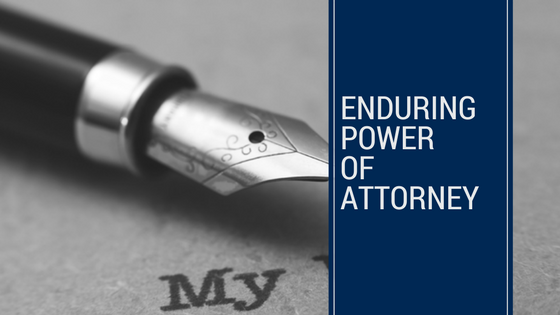 enduring power of attorney  Mitchells Solicitors