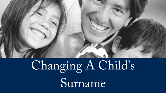 Can You Change Your Child’s Surname?