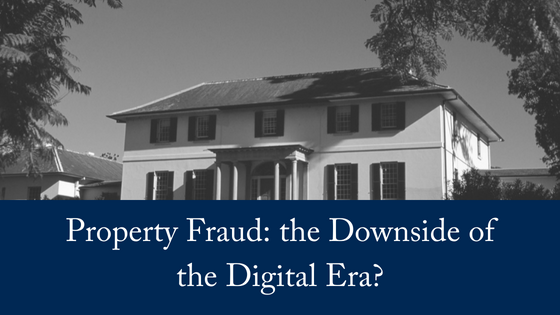 Property Fraud: Downside of Digital Era